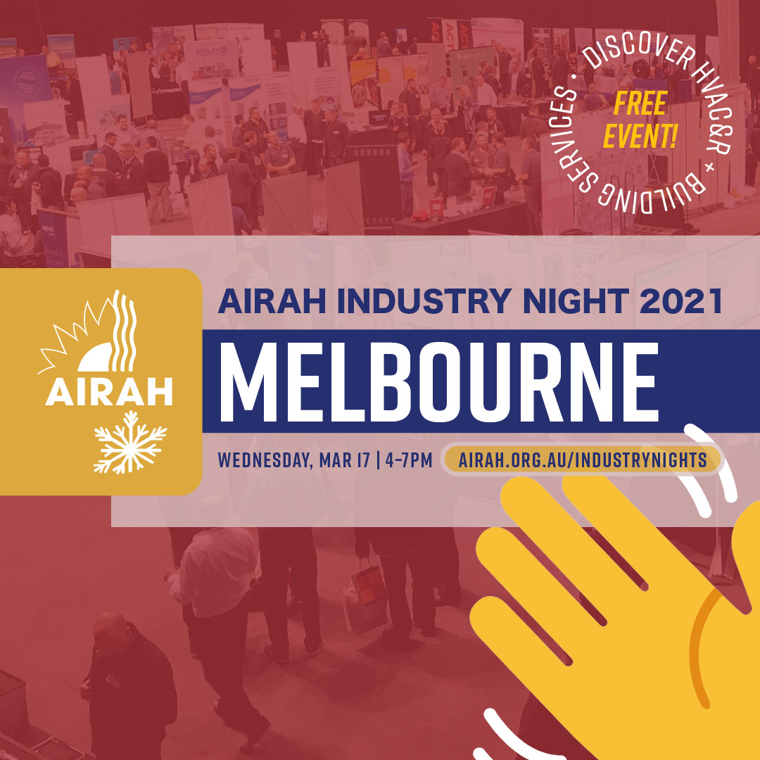 Melbourne AIRAH 2021 Industry Night
